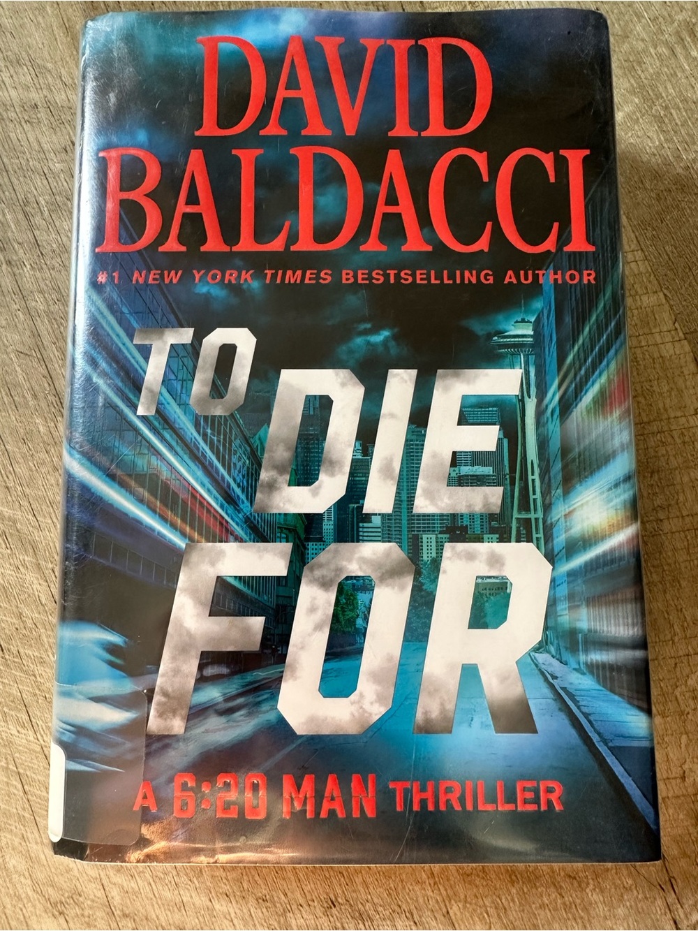 David Baldacci To Die For hardcover book